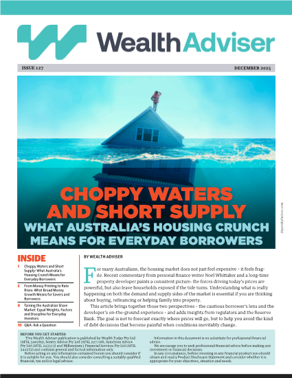 Wealth Adviser newsletter - Issue 127